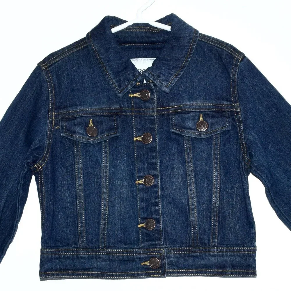 Cherokee Blue Denim Long Sleeve Jean Jacket - Small (6/6X)